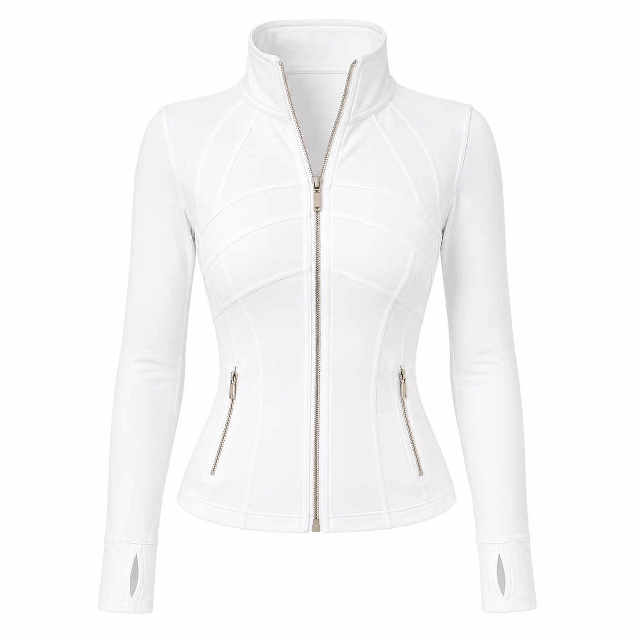 White Sculpt Jacket
