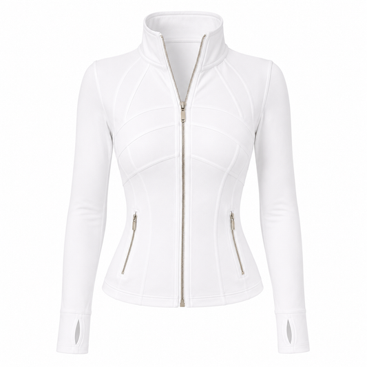 White Sculpt Jacket