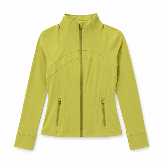 Olive Sculpt Jacket