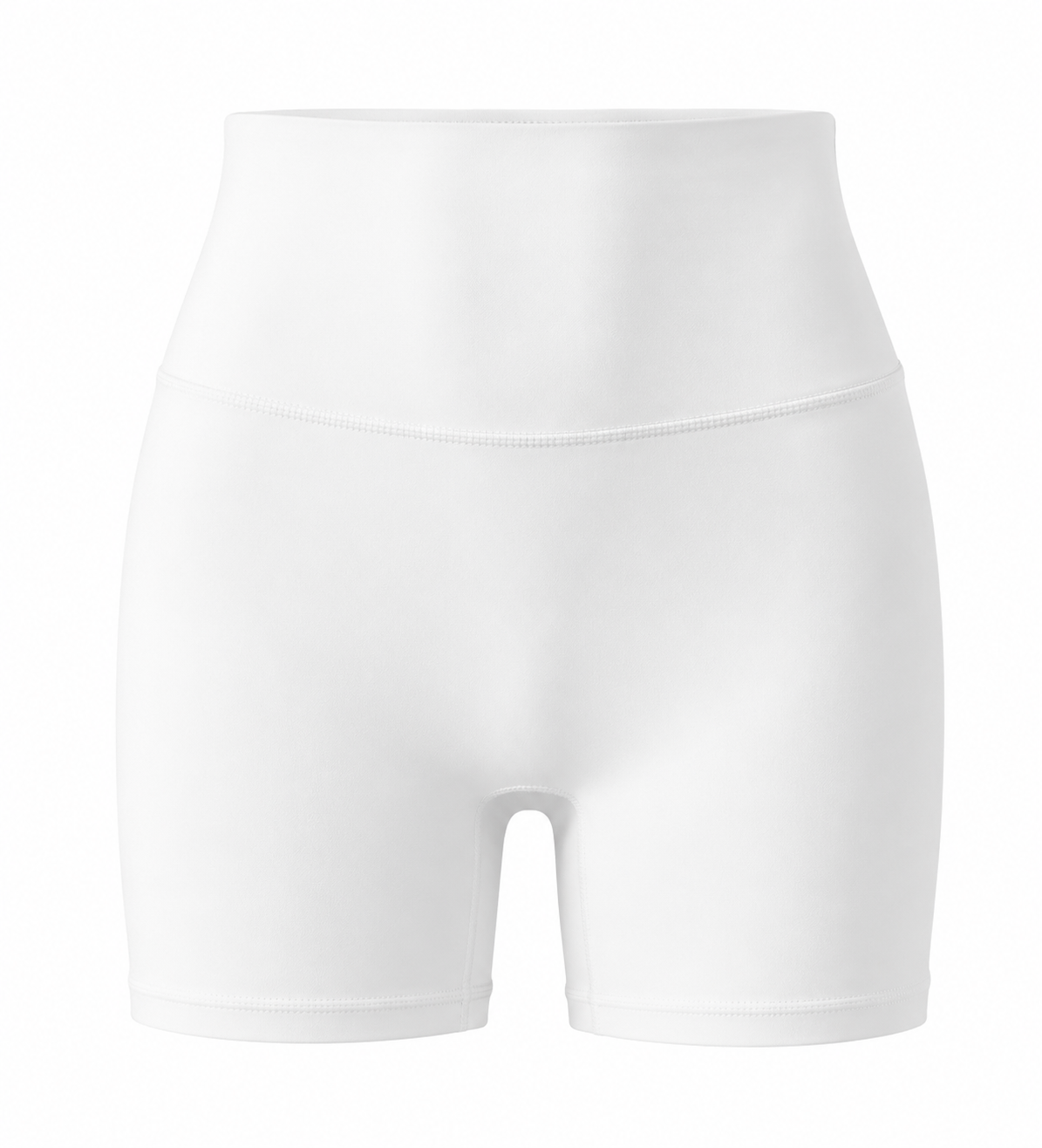 White Sculpt Shorts